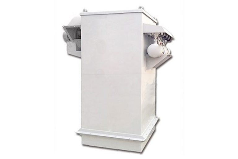Cartridge dust collector for silo top