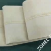 fiber glass needle felt filter bag, with glued sewing seam