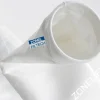 polyester filter bag with steel wire ring