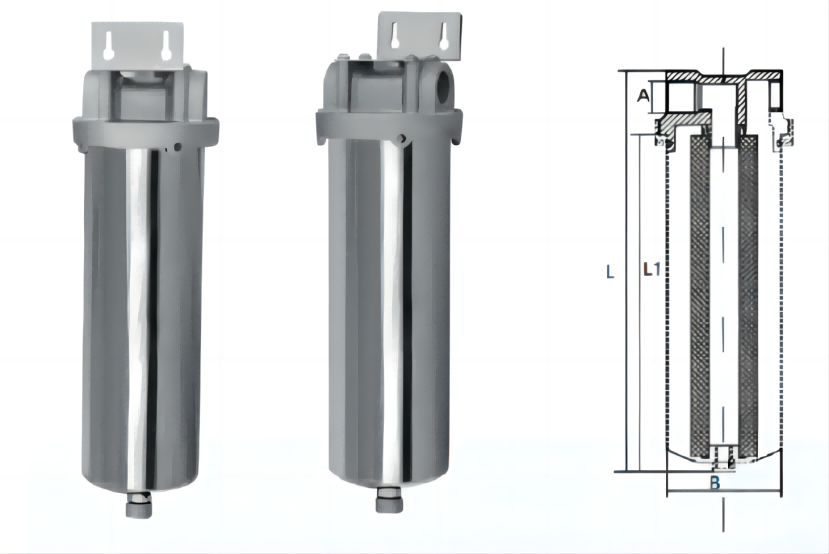 SS Single Cartridge Filter Housing