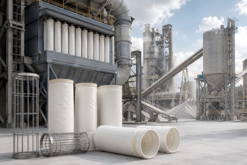 Industrial Filter Bags for Cement Plants