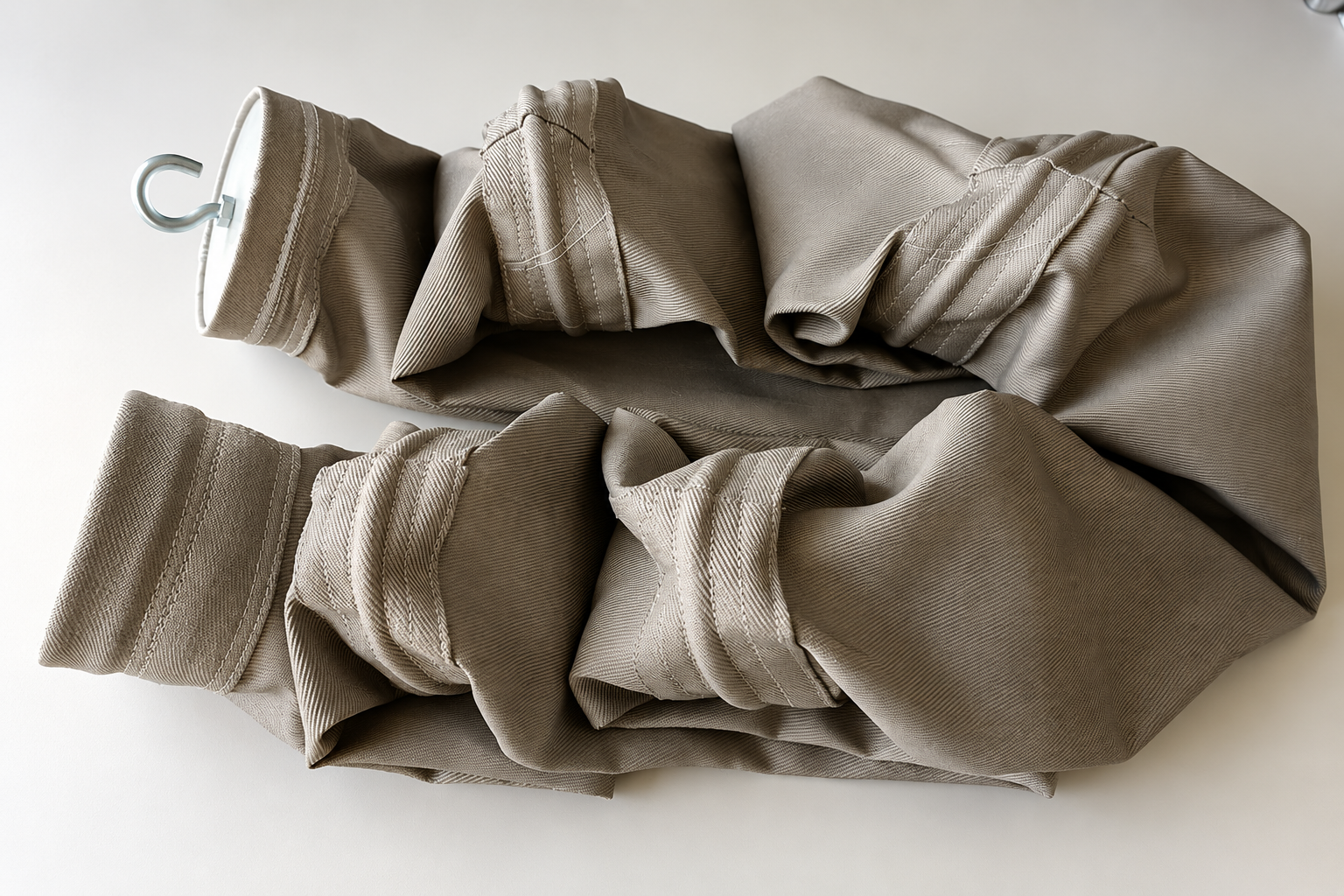 Fiberglass Filter Bag for Carbon Black Tail Gas Purification - Image 2