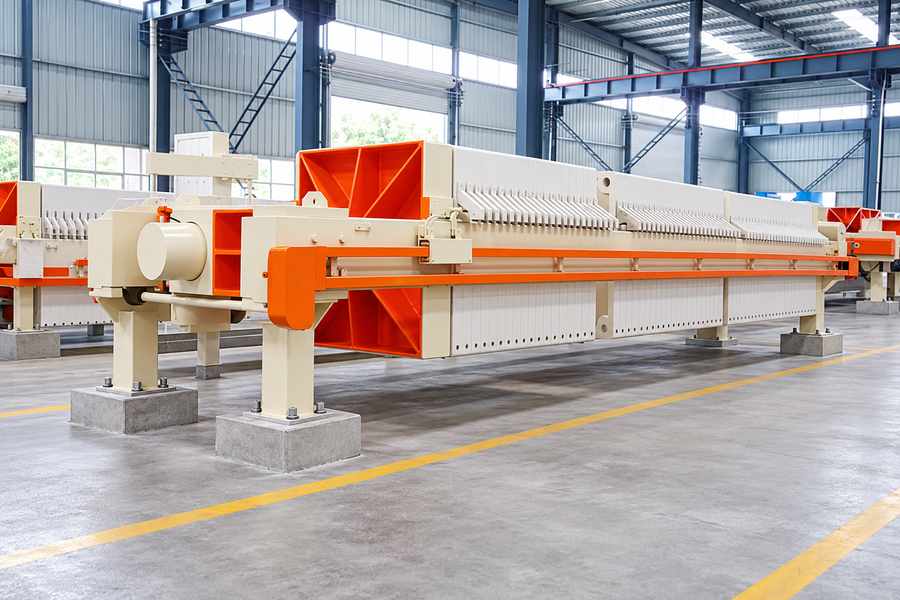 Filter Press Foundations And Access Filter Press Foundations And Access