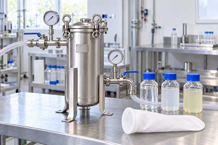 Liquid Bag Filter Pilot Testing